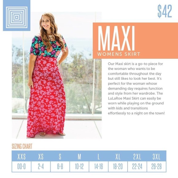 LuLaRoe Maxi - Picture 2 of 3